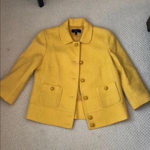 Talbots Yellow Blazer